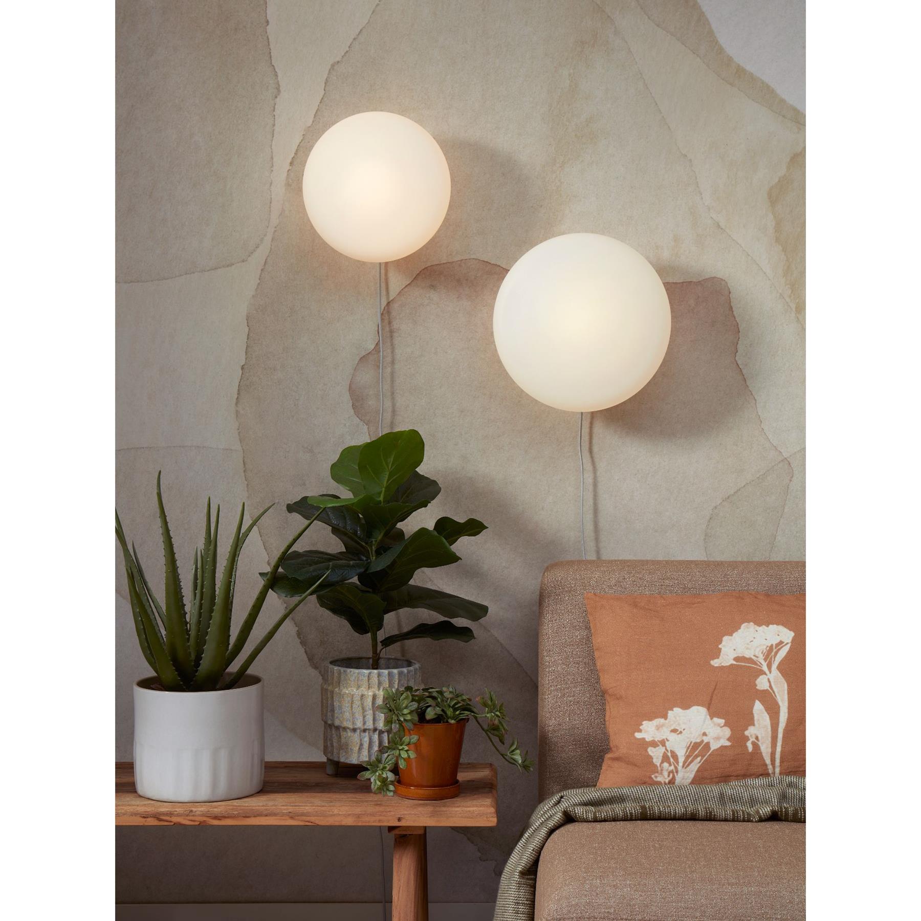 it's about RoMi Wandlamp Sapporo - Wit - Ø34cm