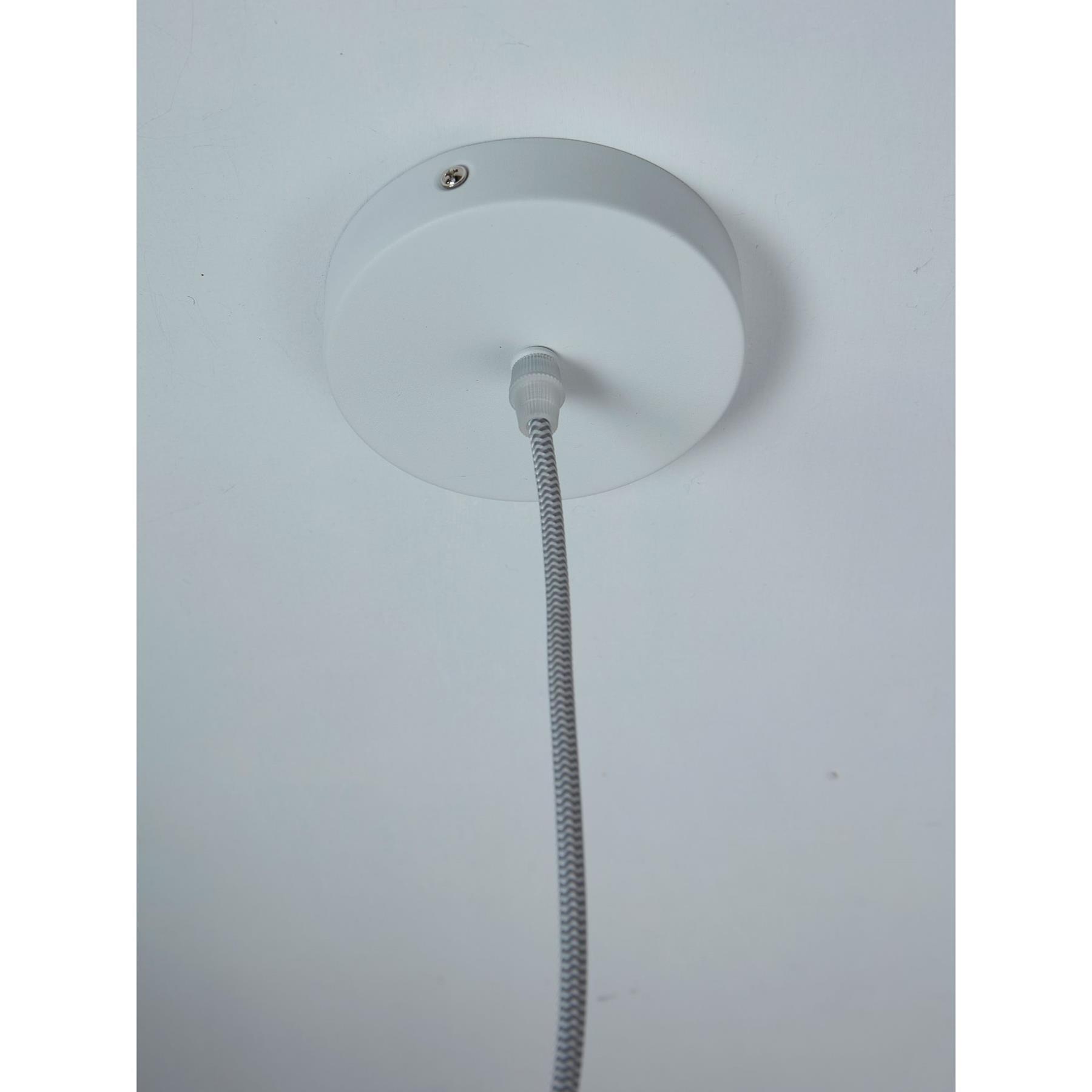 it's about RoMi Hanglamp Reykjavik - Wit - 25x25x25cm