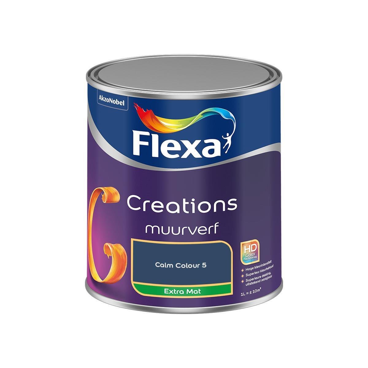 Flexa Creations - Muurverf Extra Mat - Calm Colour 5 - 1L