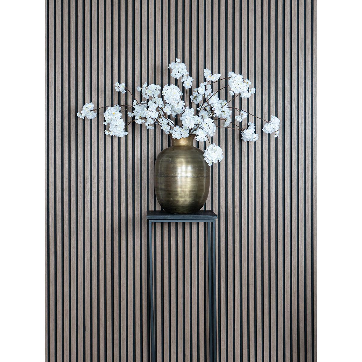 VERIZO - Akoestisch Wandpaneel Walnoot - 280 x 60 x 2.2 cm -