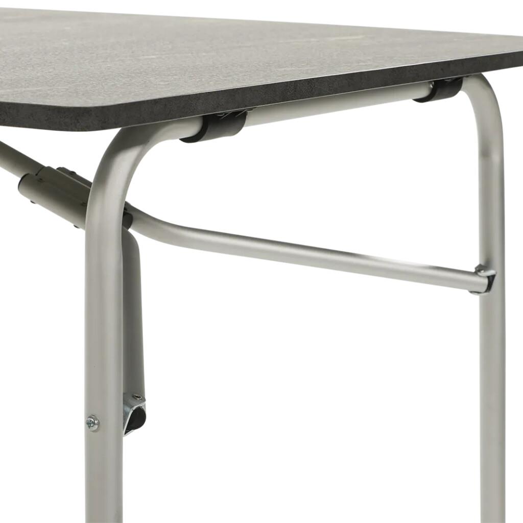 Travellife Sorrento tafel honeycomb dark grey 100