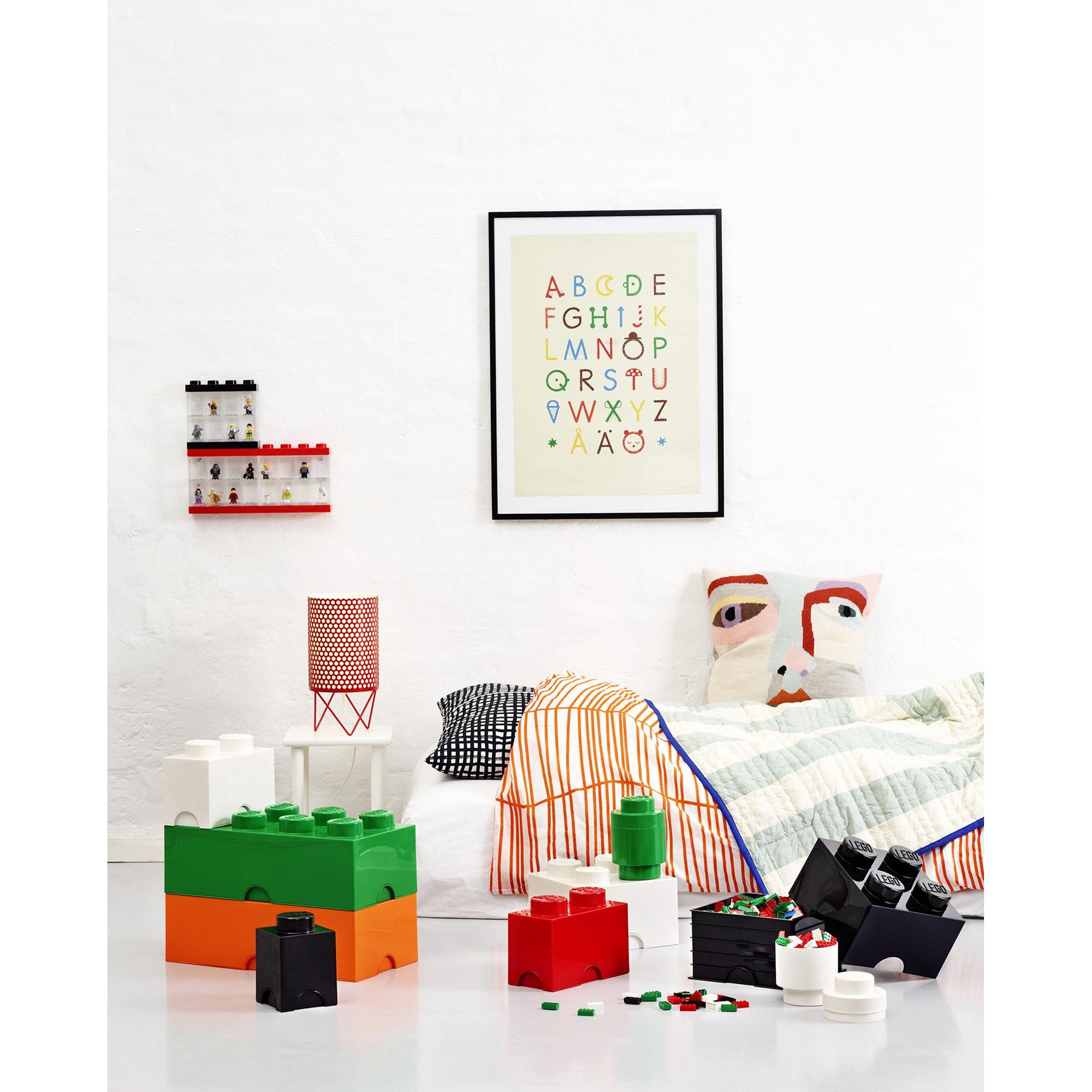 LEGO® Brick 8 Opbergbox - Oranje