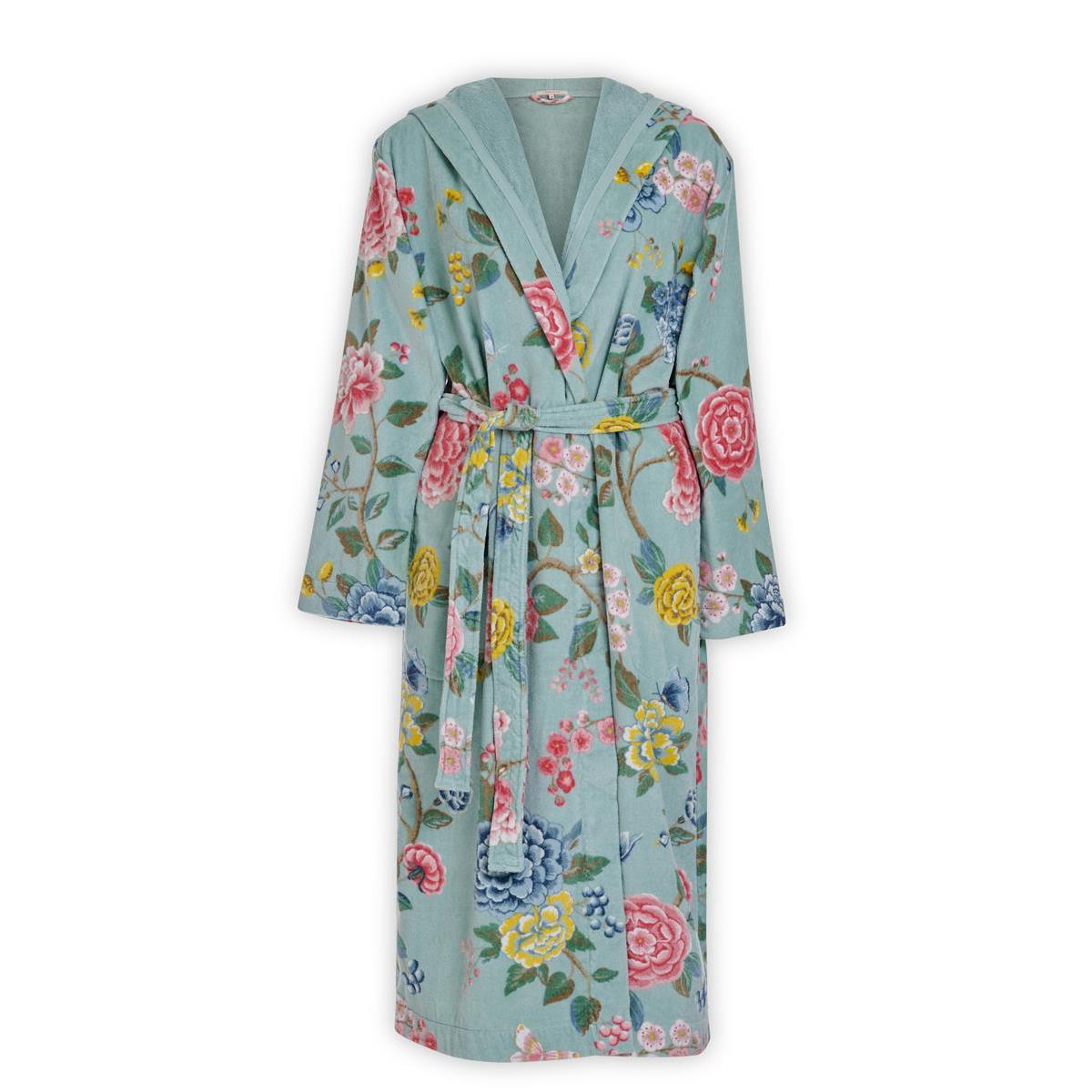Pip Studio Good Evening Badjas - Blauw - XXL