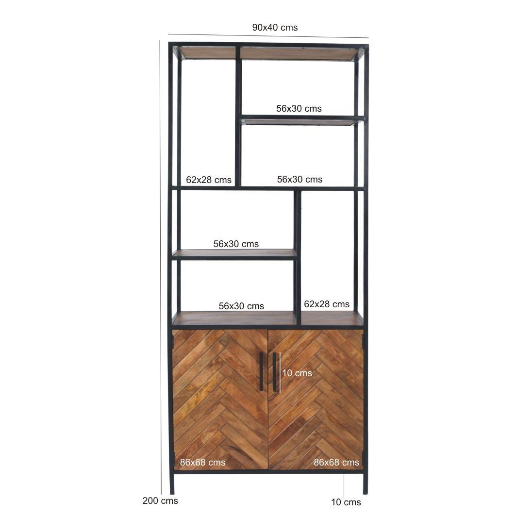 Livingfurn - Kabinet - Brooklyn 90cm