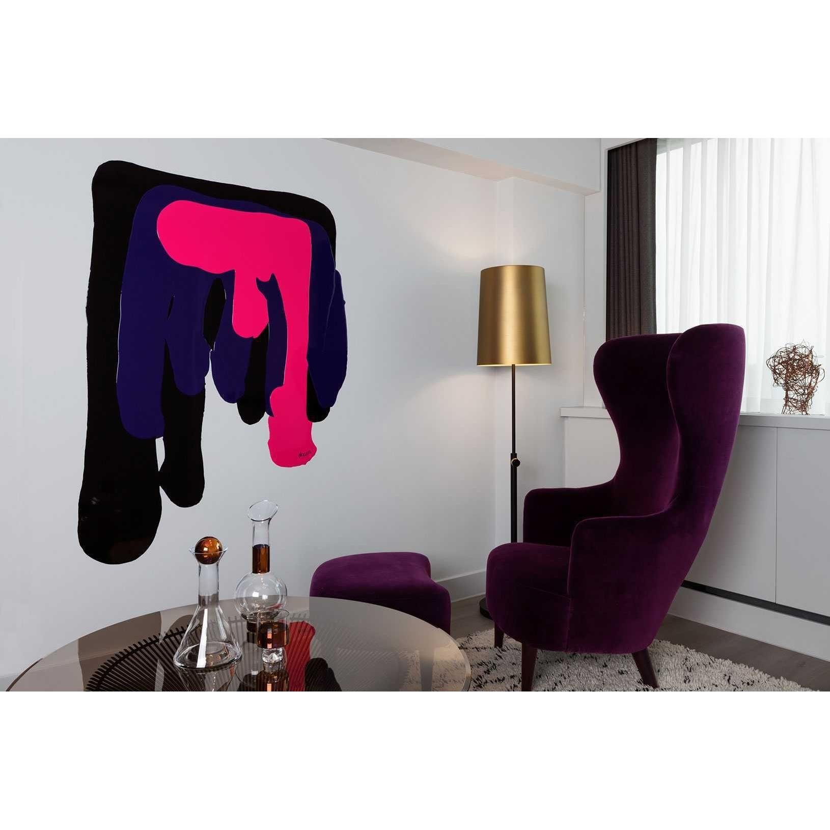 Tom Dixon Tank Wine glas set van 2 zwart