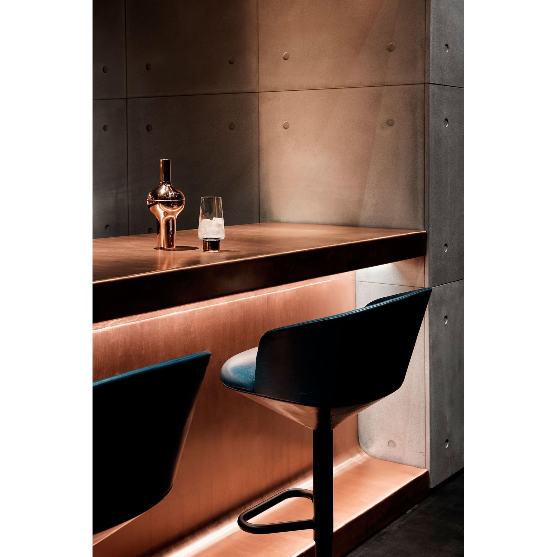Tom Dixon Tank Wine glas set van 2 zwart