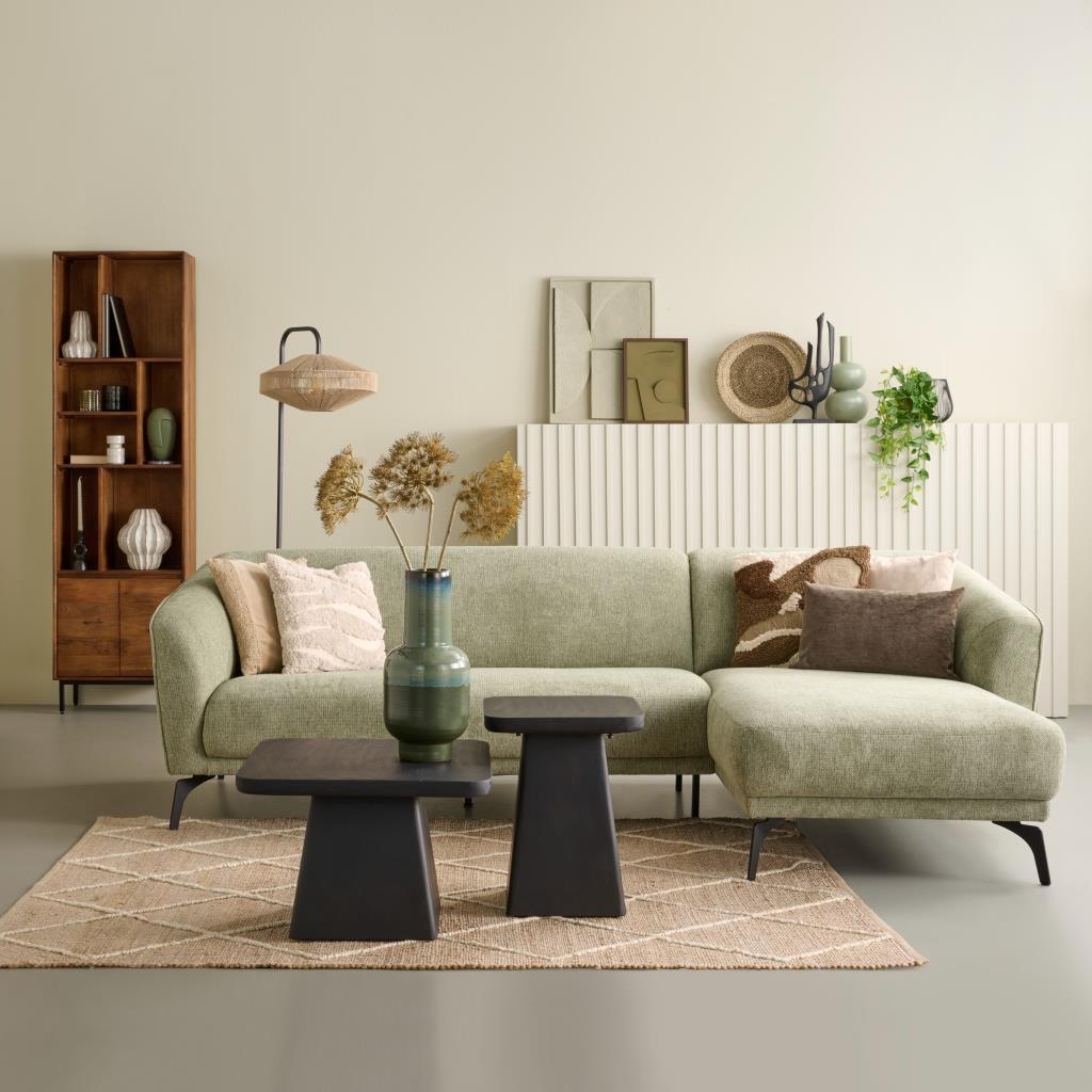 HD Collection Wanddeco D Abstract - Groen - Papier - 30x40x3cm (BxHxD)
