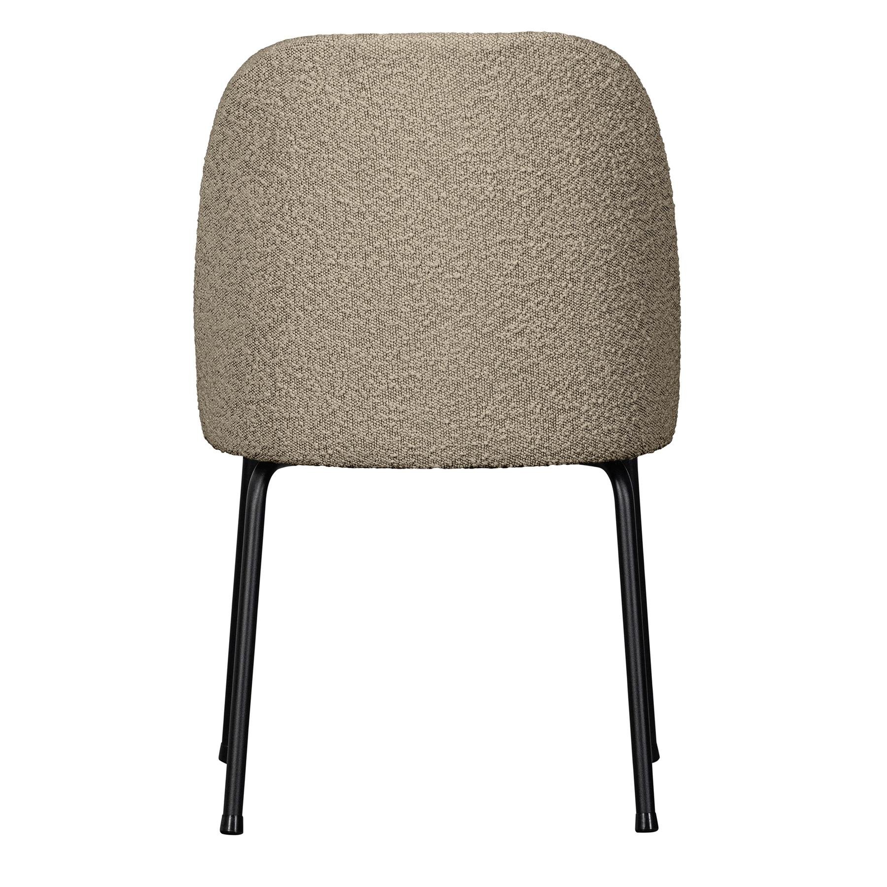 BePureHome Vogue Eetkamerstoel - Bouclé Beige