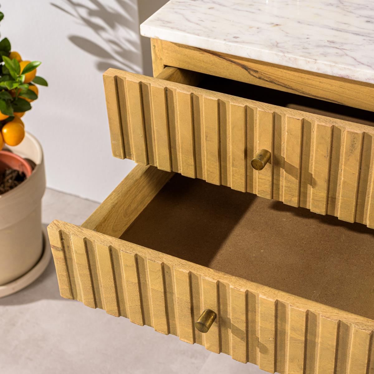 Vurna Kiera dressoir 175 cm - naturel