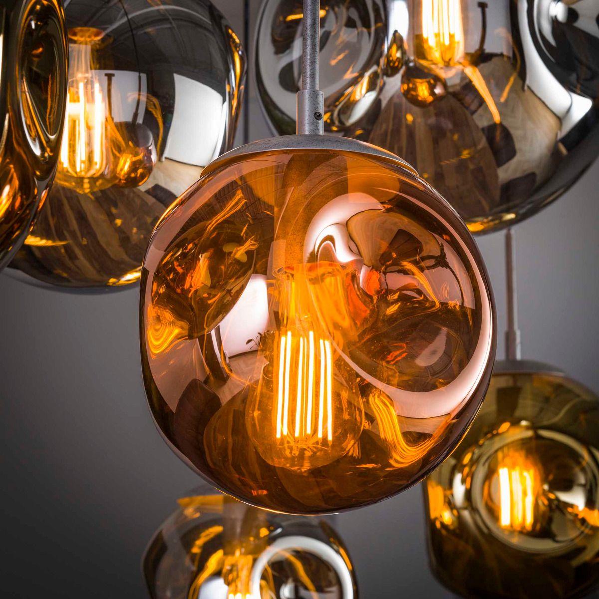 Fraaai - Gilian hanglamp 7L oud zilver