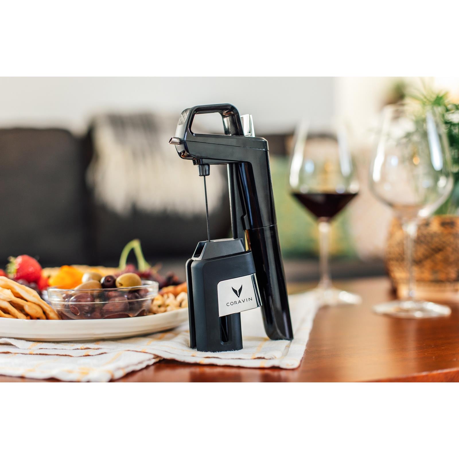 Coravin Wijnsysteem Timeless Six+ - Zwart