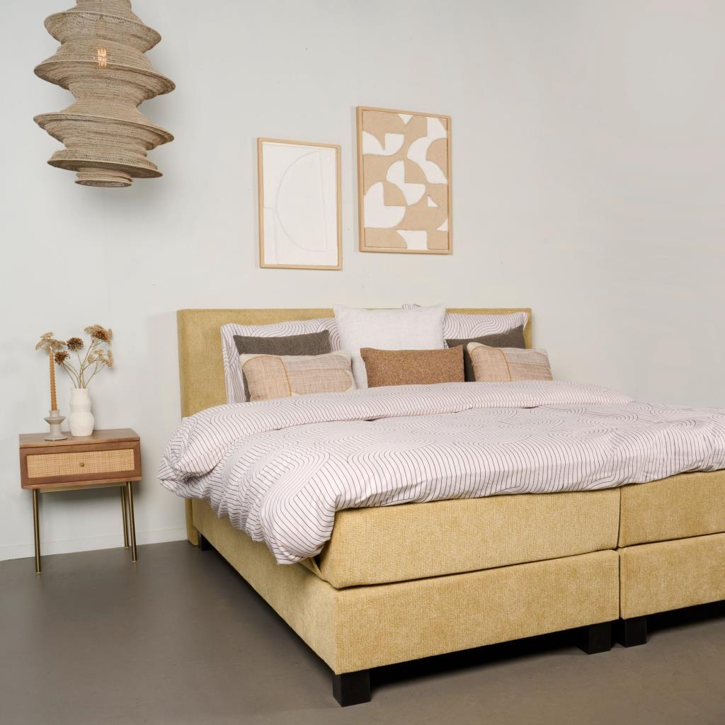 HD Collection Wanddeco D Abstract - Hout - Naturel|Wit - Papier