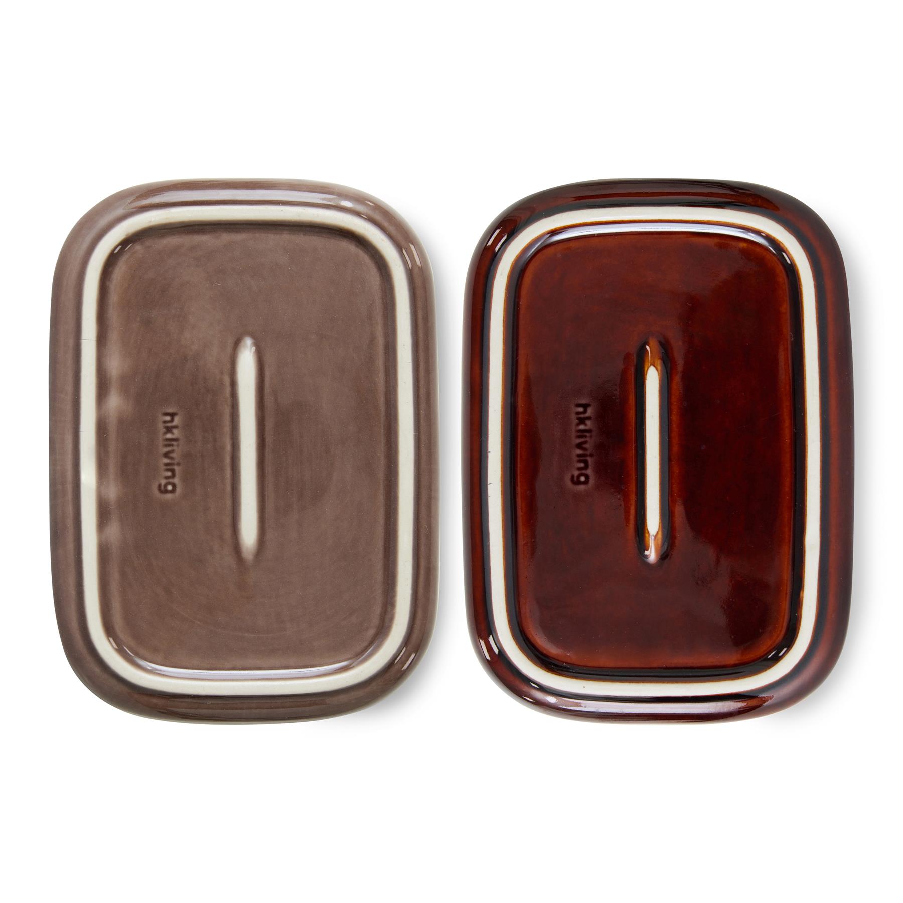 HKliving 70's Schaal Set van 2 - Mojave 