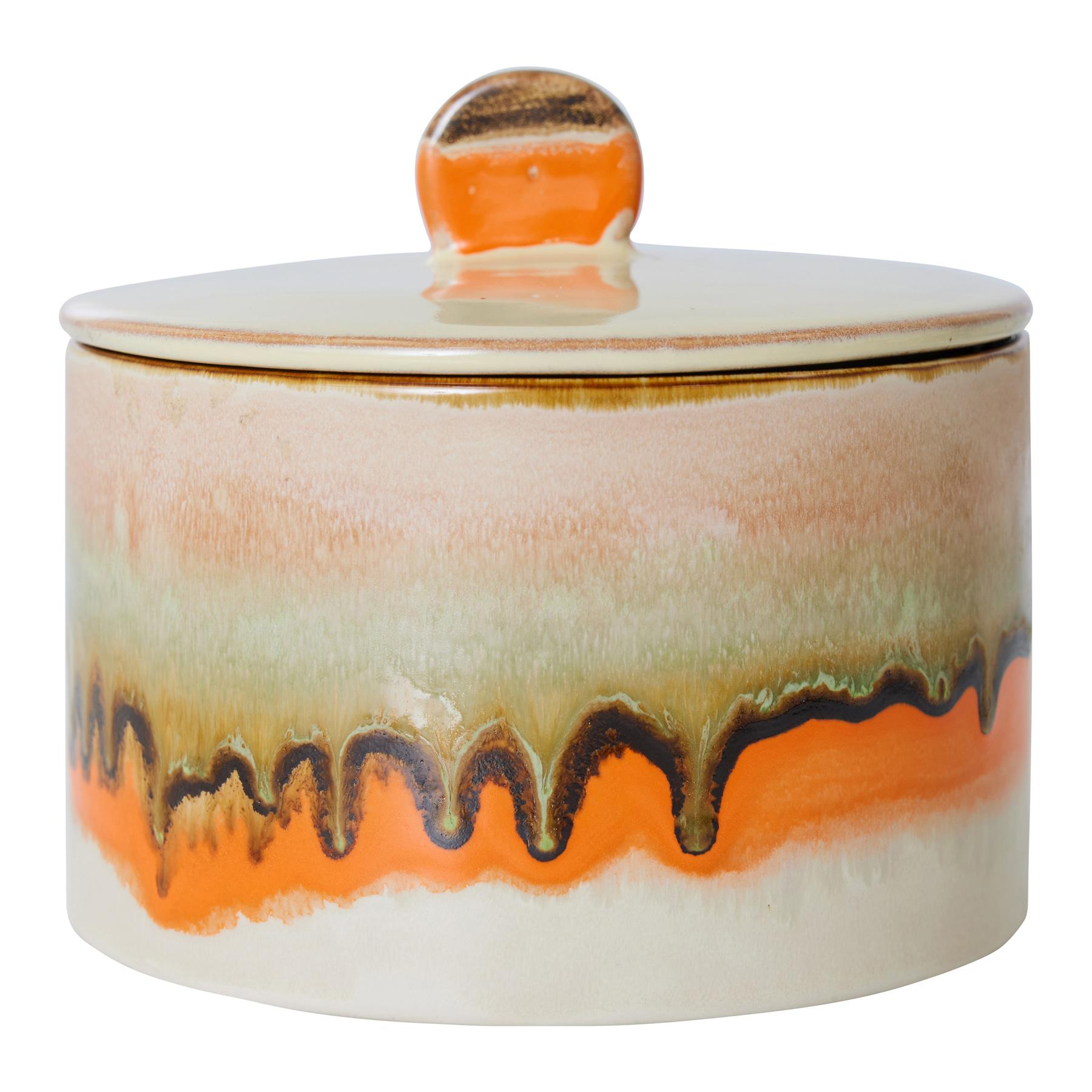 	HKliving 70's Cookie Jar Voorraadpot Ø 17 cm - Burst