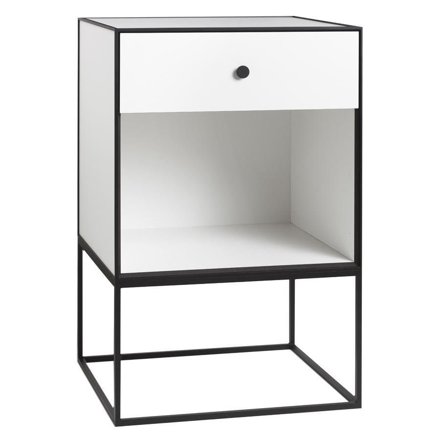 Audo Copenhagen Frame nachtkastje 49 met 1 lade wit