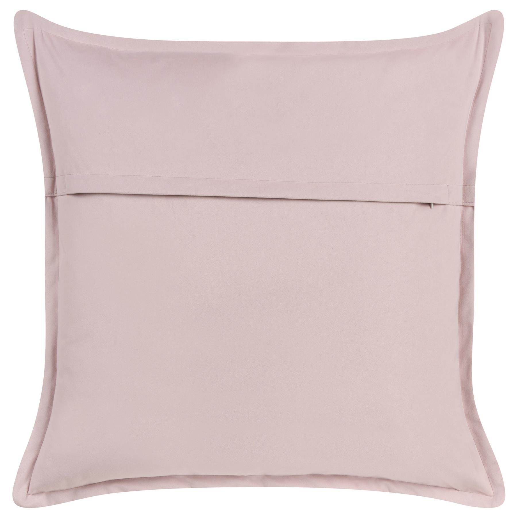 Beliani - EUSTOMA - Sierkussen - Roze - 60 x 60 cm - Fluweel