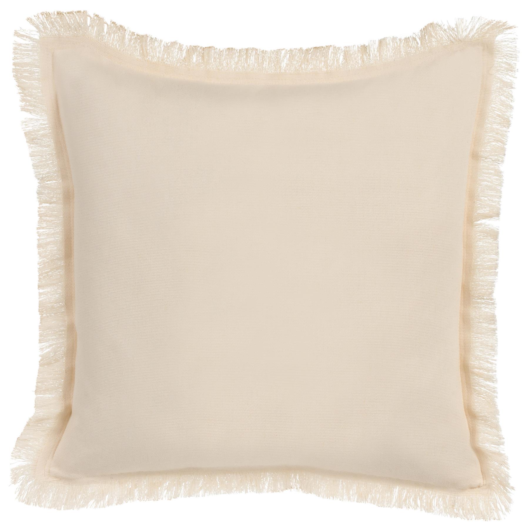 Beliani - RUDBECKIA - Sierkussen - Beige - 60 x 60 cm - Polyester