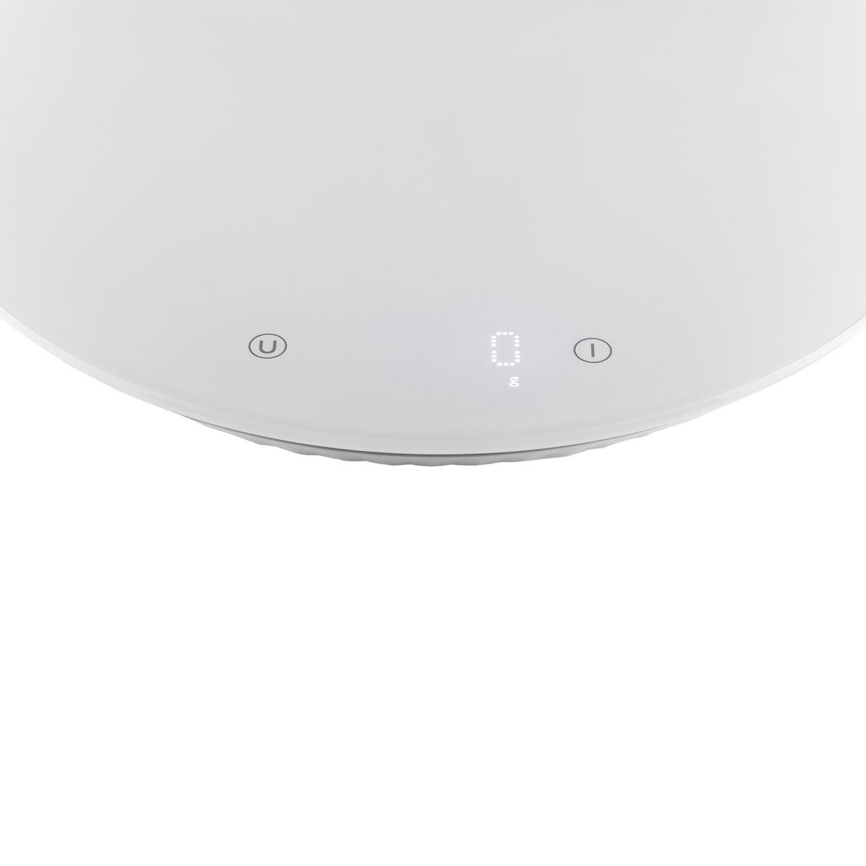 Alessi Plissé Digitale Keukenweegschaal - Zwart