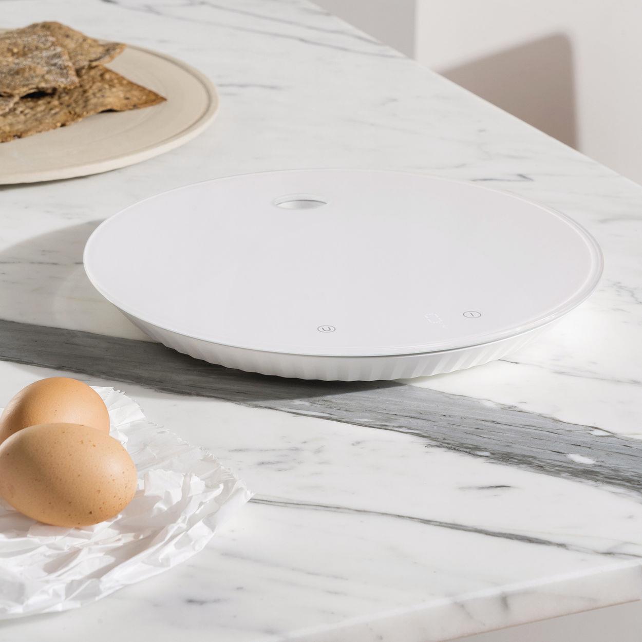 Alessi Plissé Digitale Keukenweegschaal - Zwart