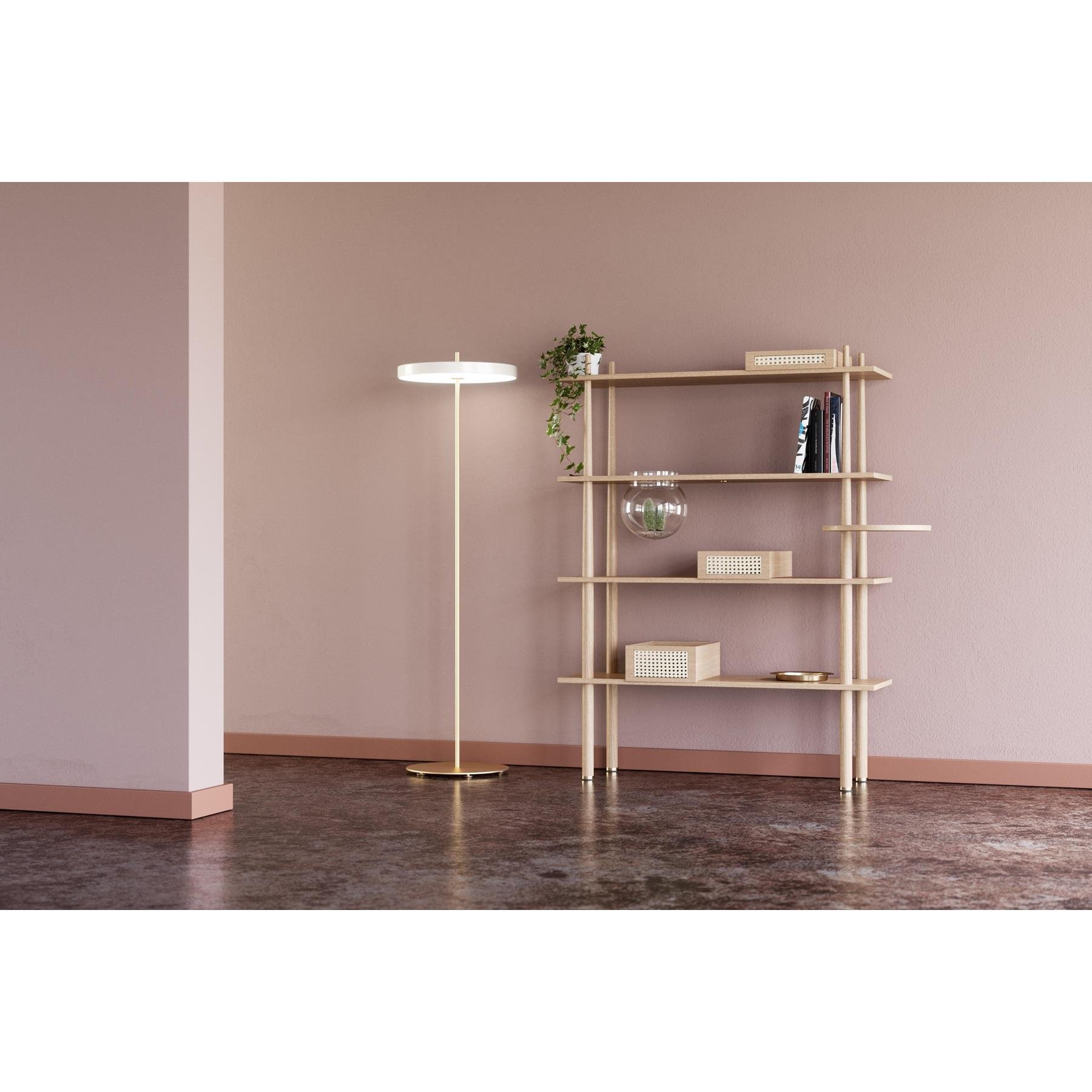 Umage Asteria vloerlamp LED Black