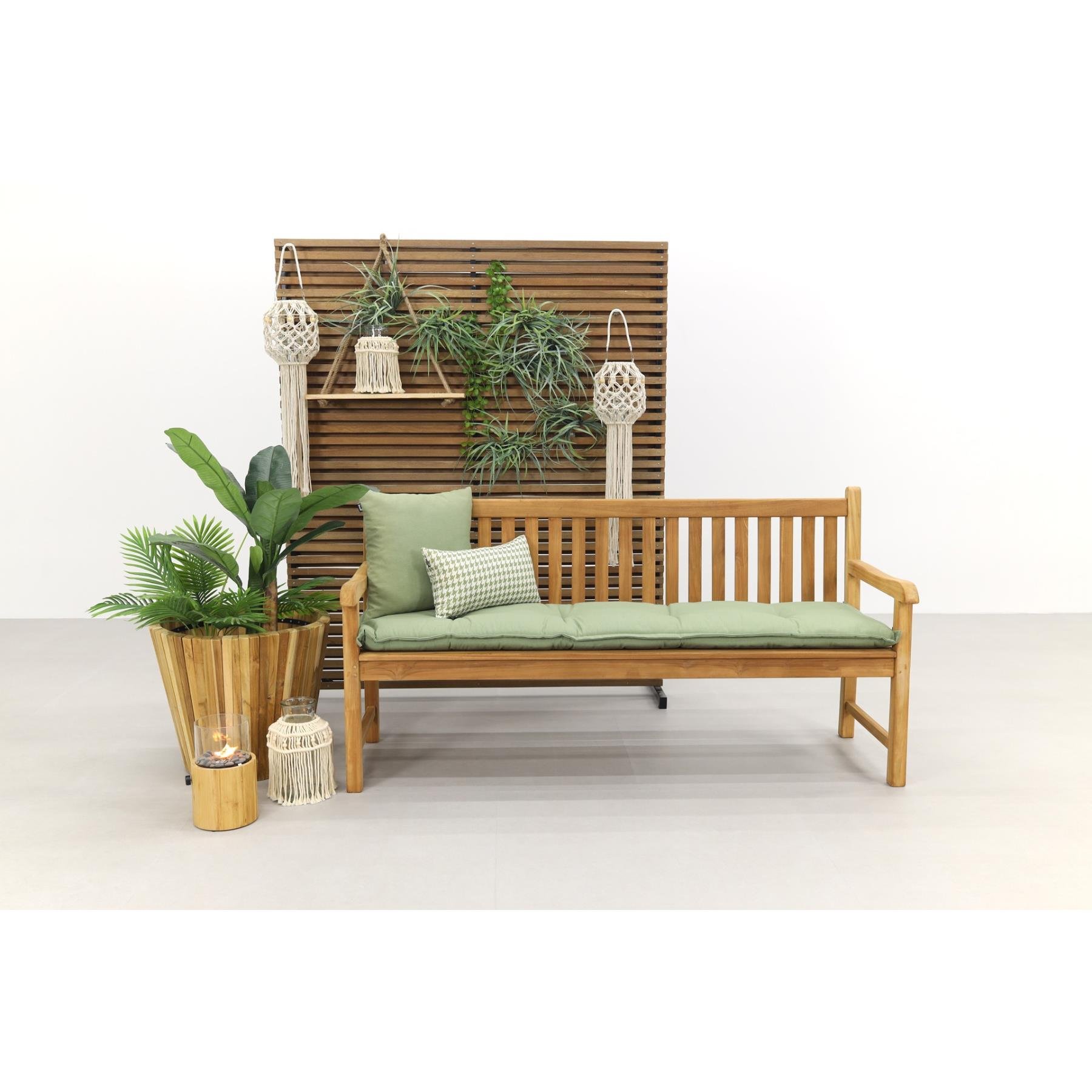 VDG Teak houten tuinbank Bison - 180 cm.