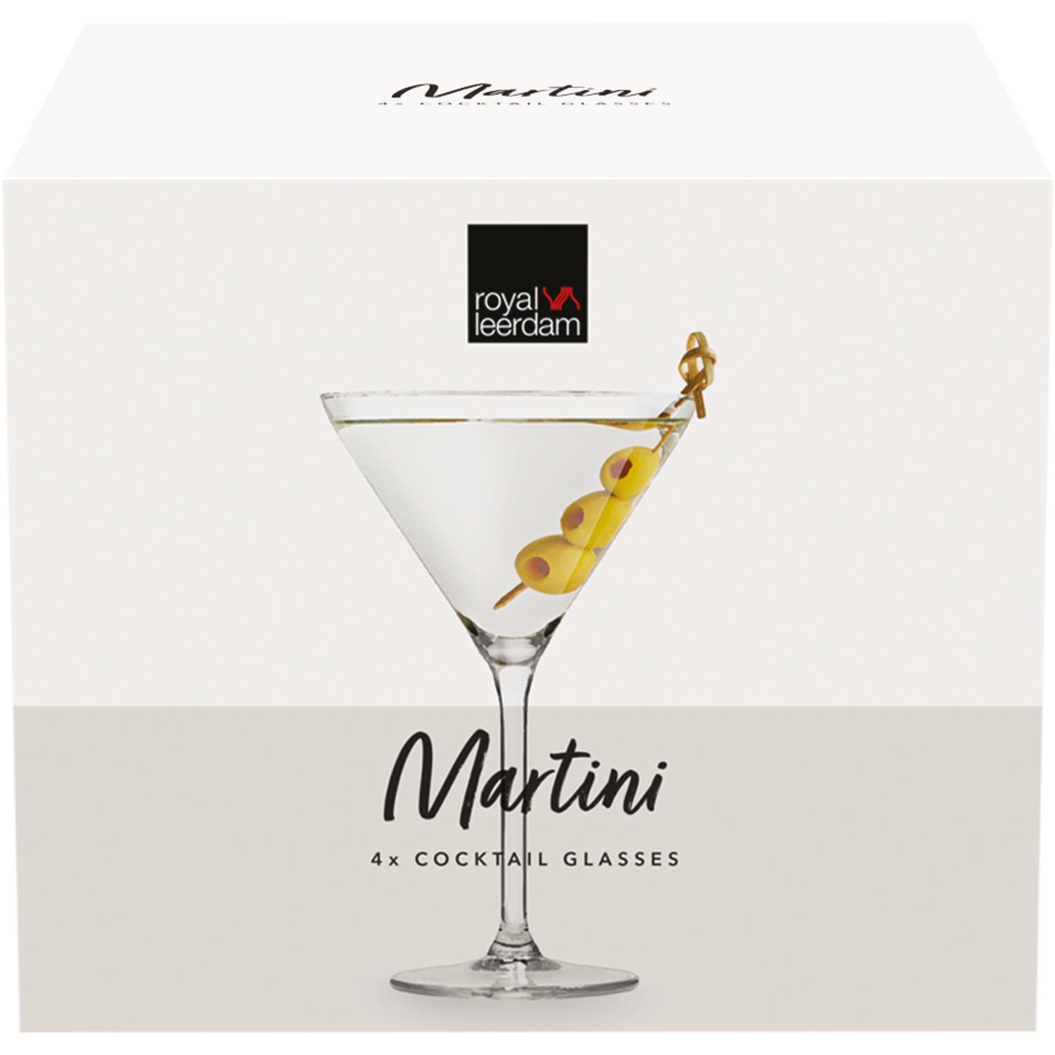 Royal Leerdam Cocktailglas Cocktail 26 cl - Transparant 4 stuks