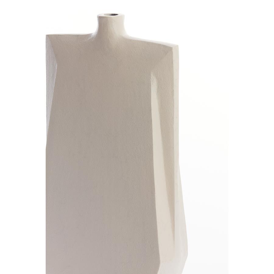 Light & Living Light&living Vaas deco 21x7,5x41 cm MAKAHA crème