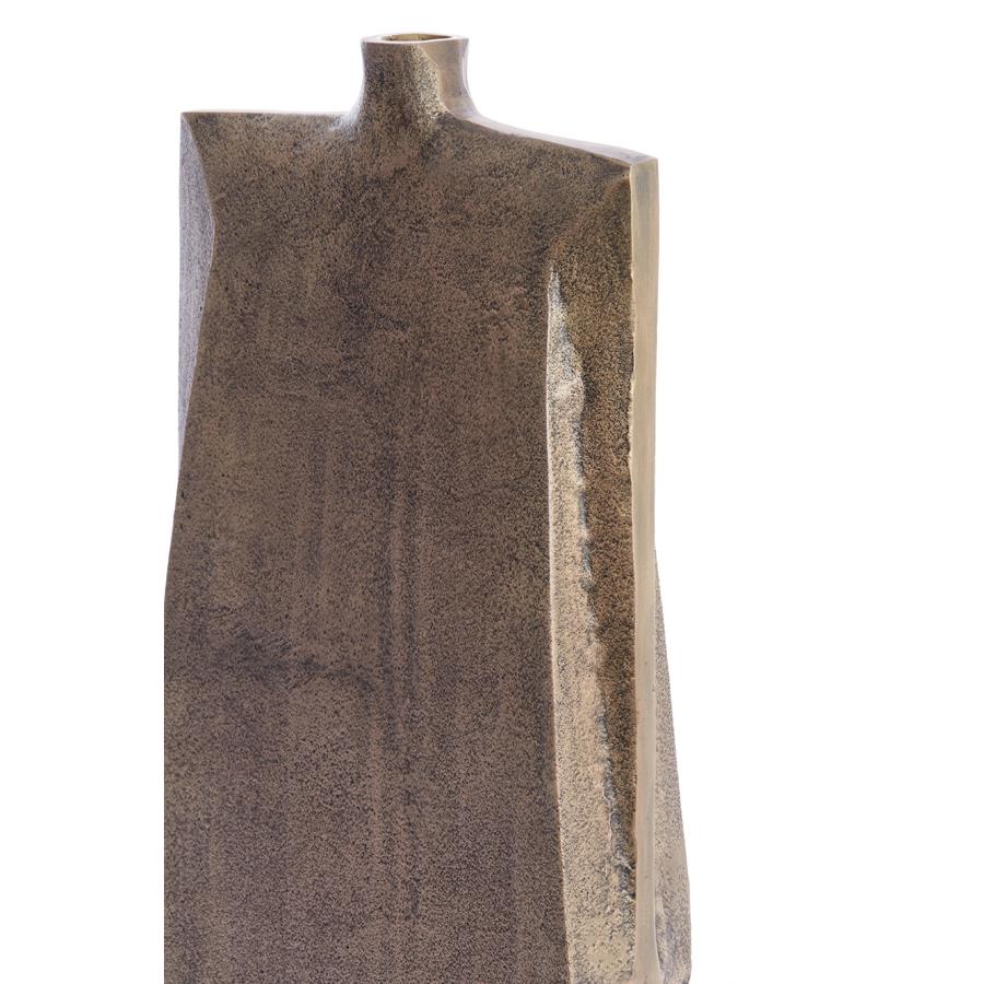 Light & Living Light&living Vaas deco 21x7,5x41 cm MAKAHA antiek brons