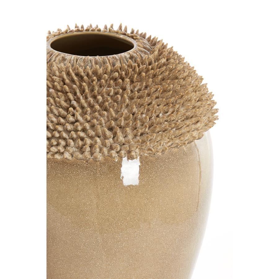 Light&living Vaas deco Ø39,5x60 cm SANGKU keramiek taupe