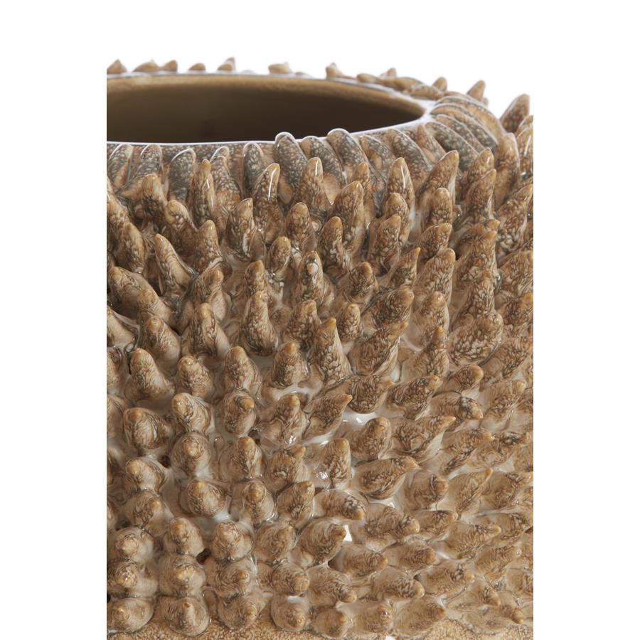 Light&living Vaas deco Ø39,5x60 cm SANGKU keramiek taupe