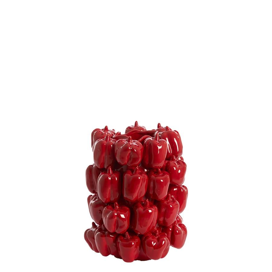 Light&living Vaas deco 23,5x23x32,5 cm BELLPEPPER keramiek glanzend...