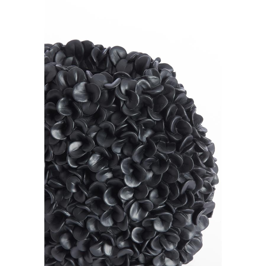 Light & Living Light&living Vaas deco 44x20,5x38,5 cm PHYLIA mat zwart