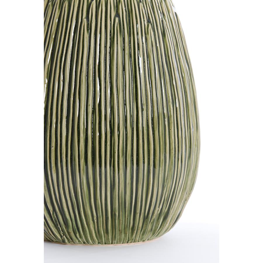 Light&living Vaas deco Ø28,5x36 cm KOPRA keramiek donker groen