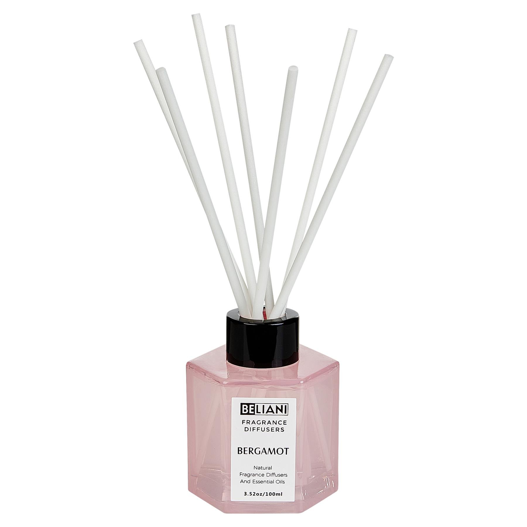 Beliani - CLASSY TINT - Geurkaars en geurstokjes - Bergamot - Soja wax