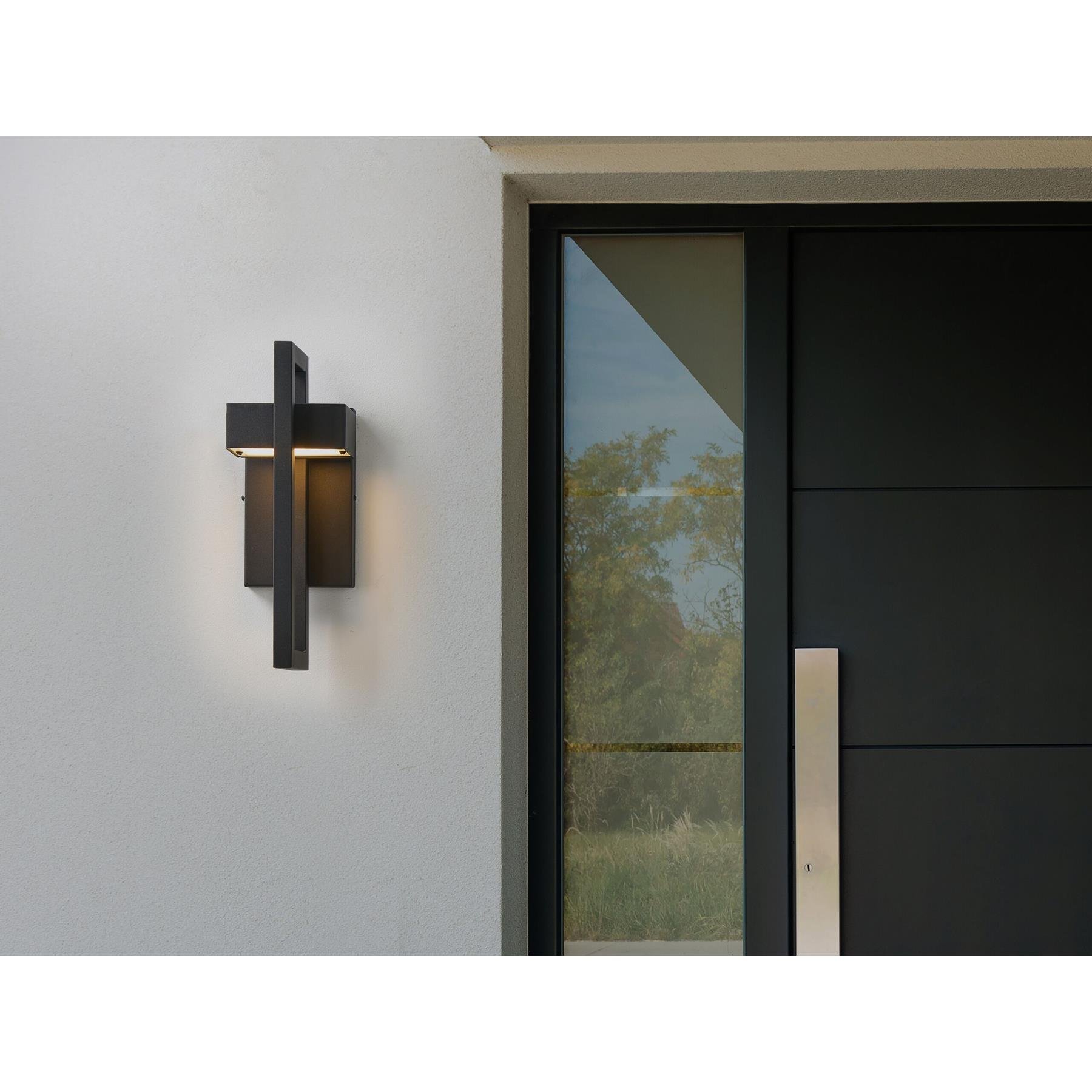 Beliani - KELTY - Wandlamp - Zwart - Ijzer