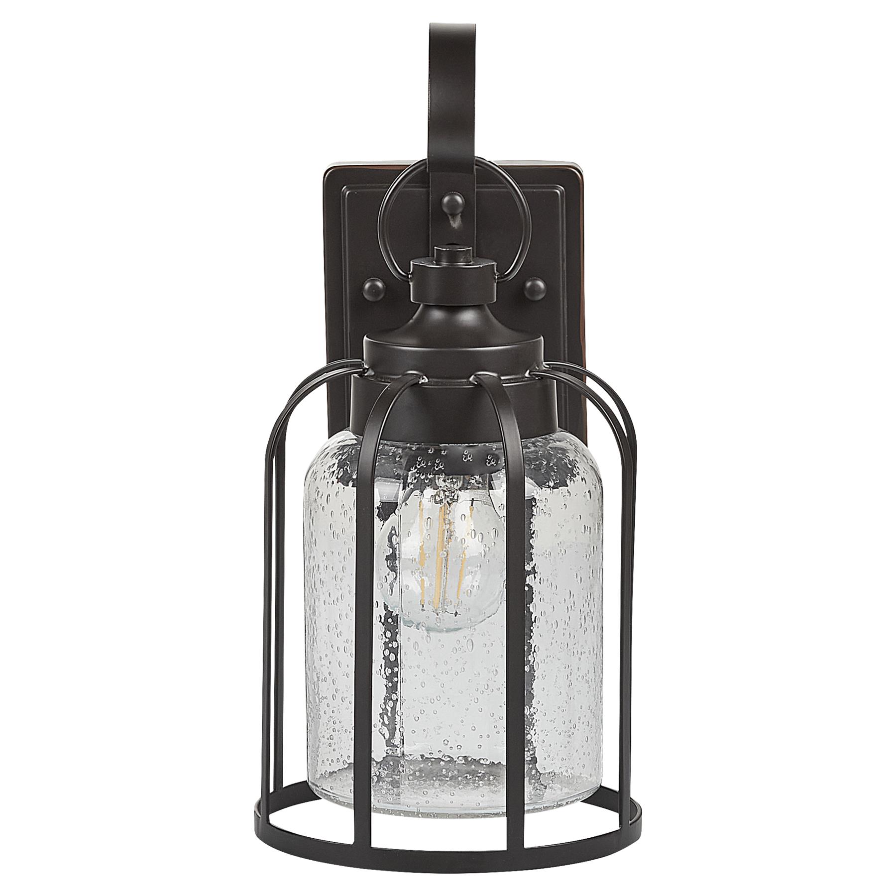 Beliani - WOOLER - Wandlamp - Zwart - Ijzer