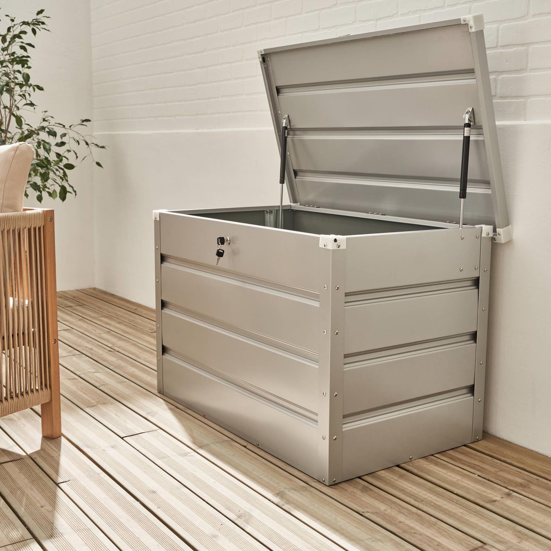 sweeek - Metalen tuin opbergbox 285L