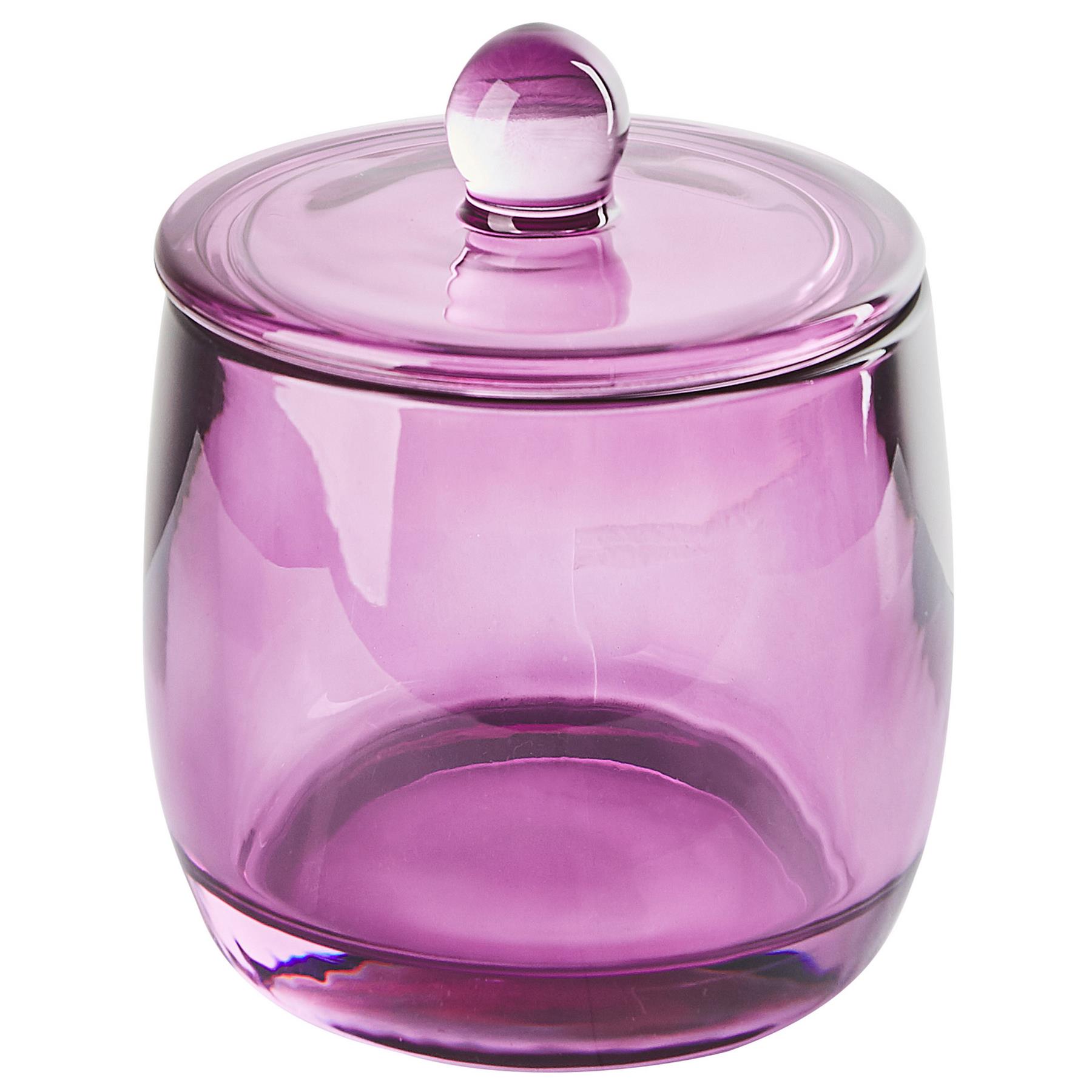 Beliani - ROANA - Badkamerset - Paars - Glas