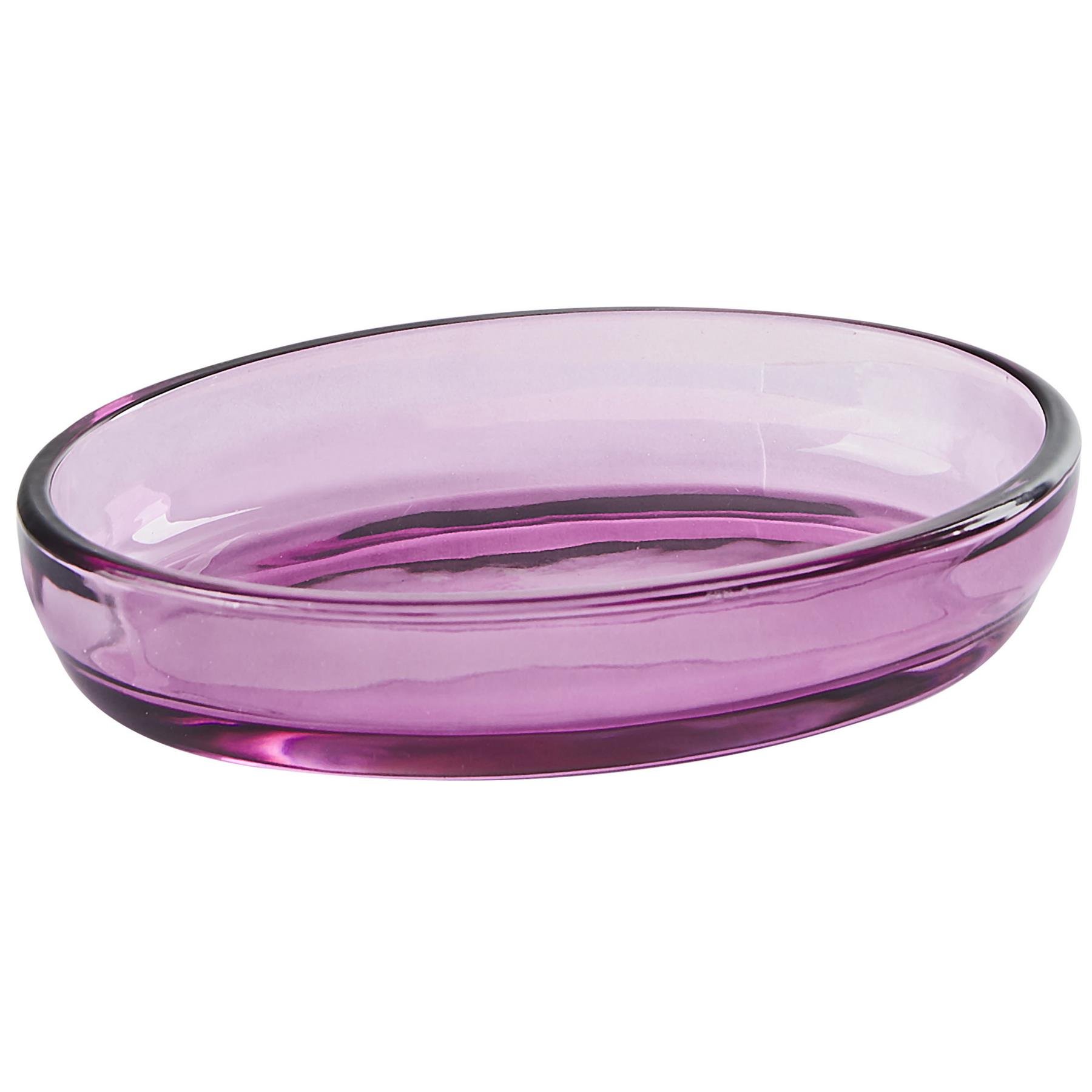 Beliani - ROANA - Badkamerset - Paars - Glas