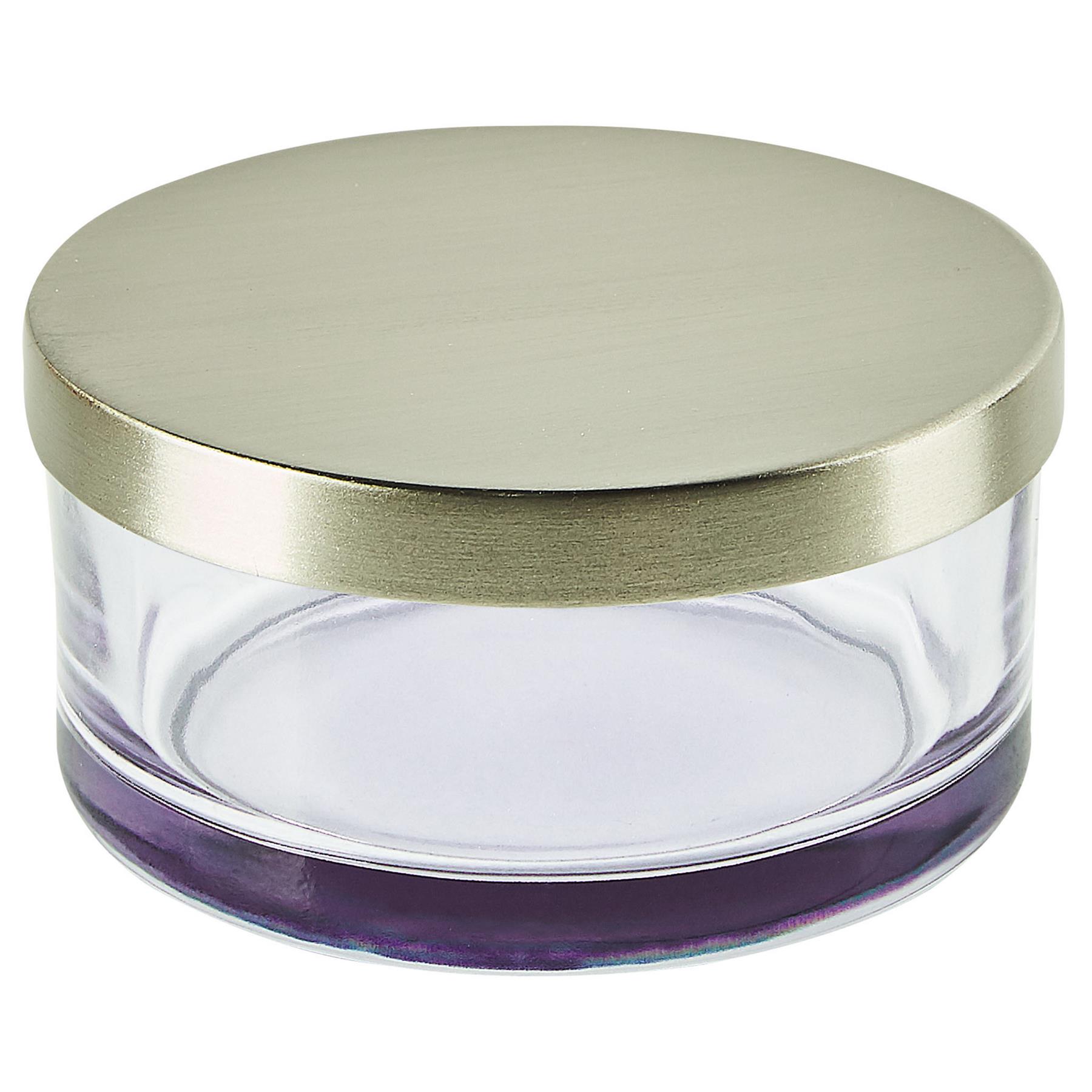 Beliani - TELMA - Badkamerset - Paars - Glas