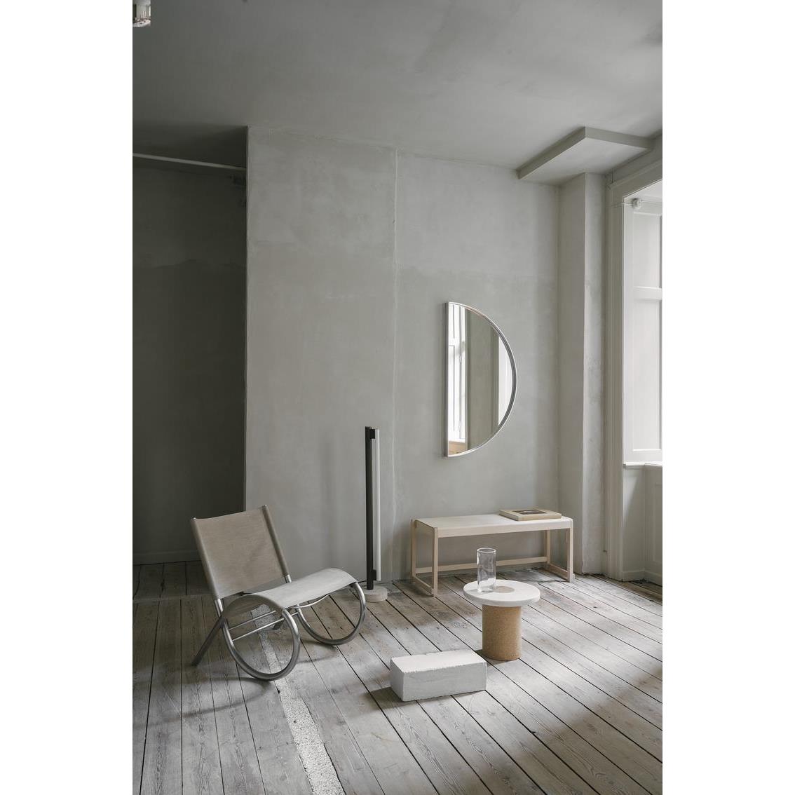 Frama Recess spiegel halfrond large 110x55