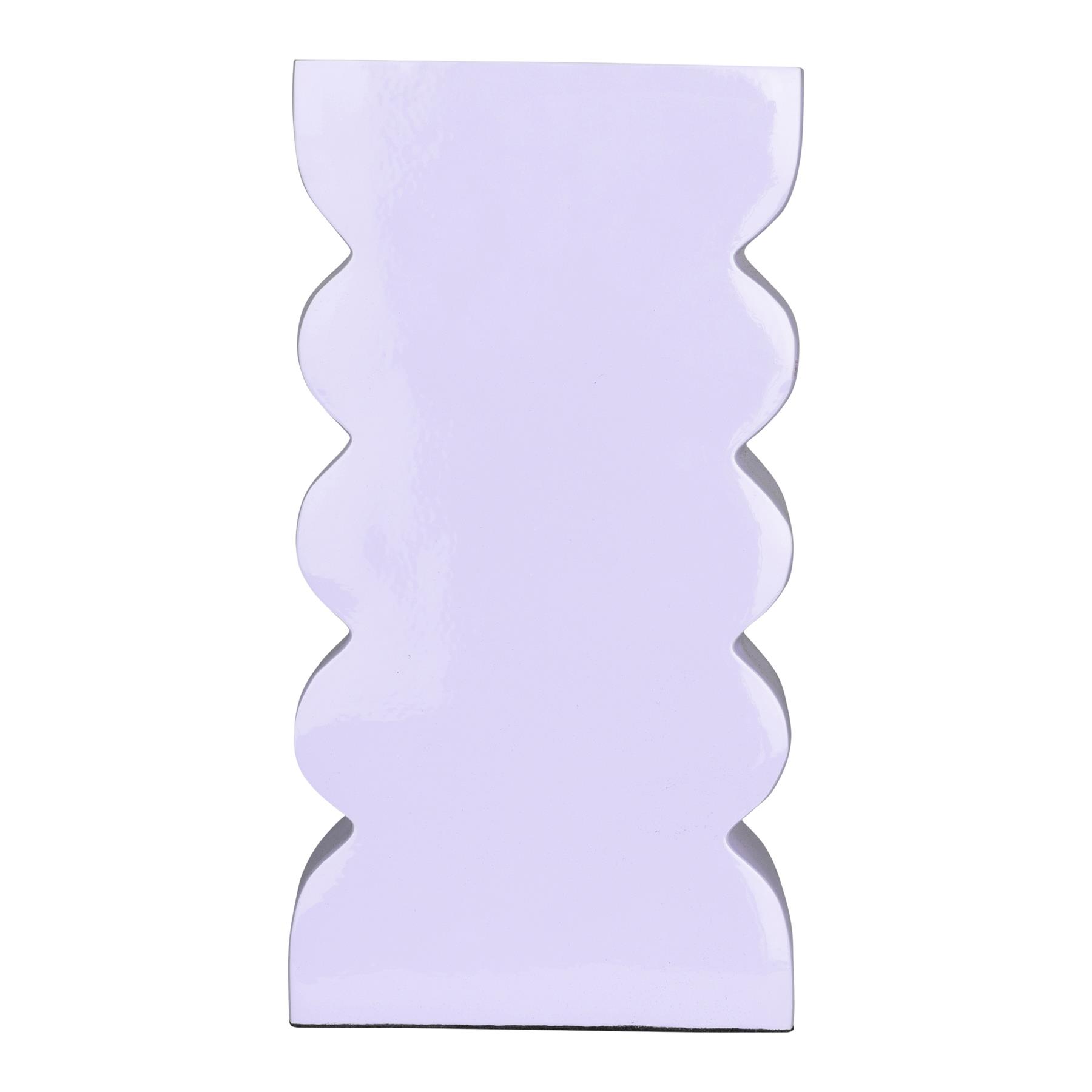 Zuiver Curves Vaas S - Shiny Lilac