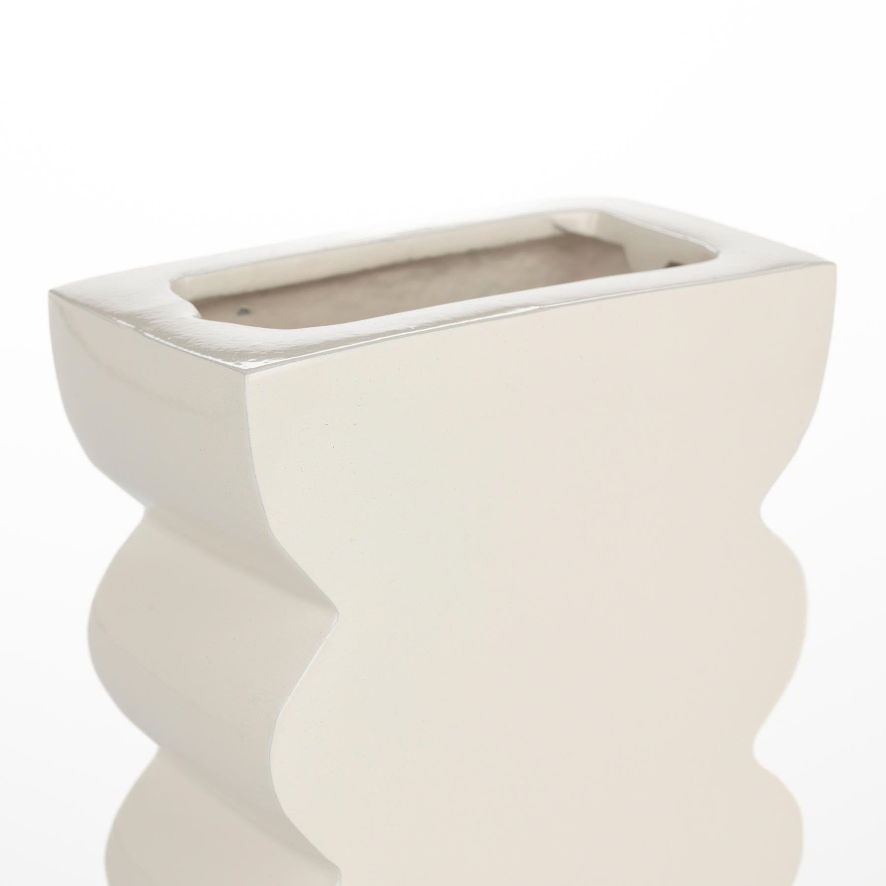 Zuiver Curves Vaas S - Shiny Beige