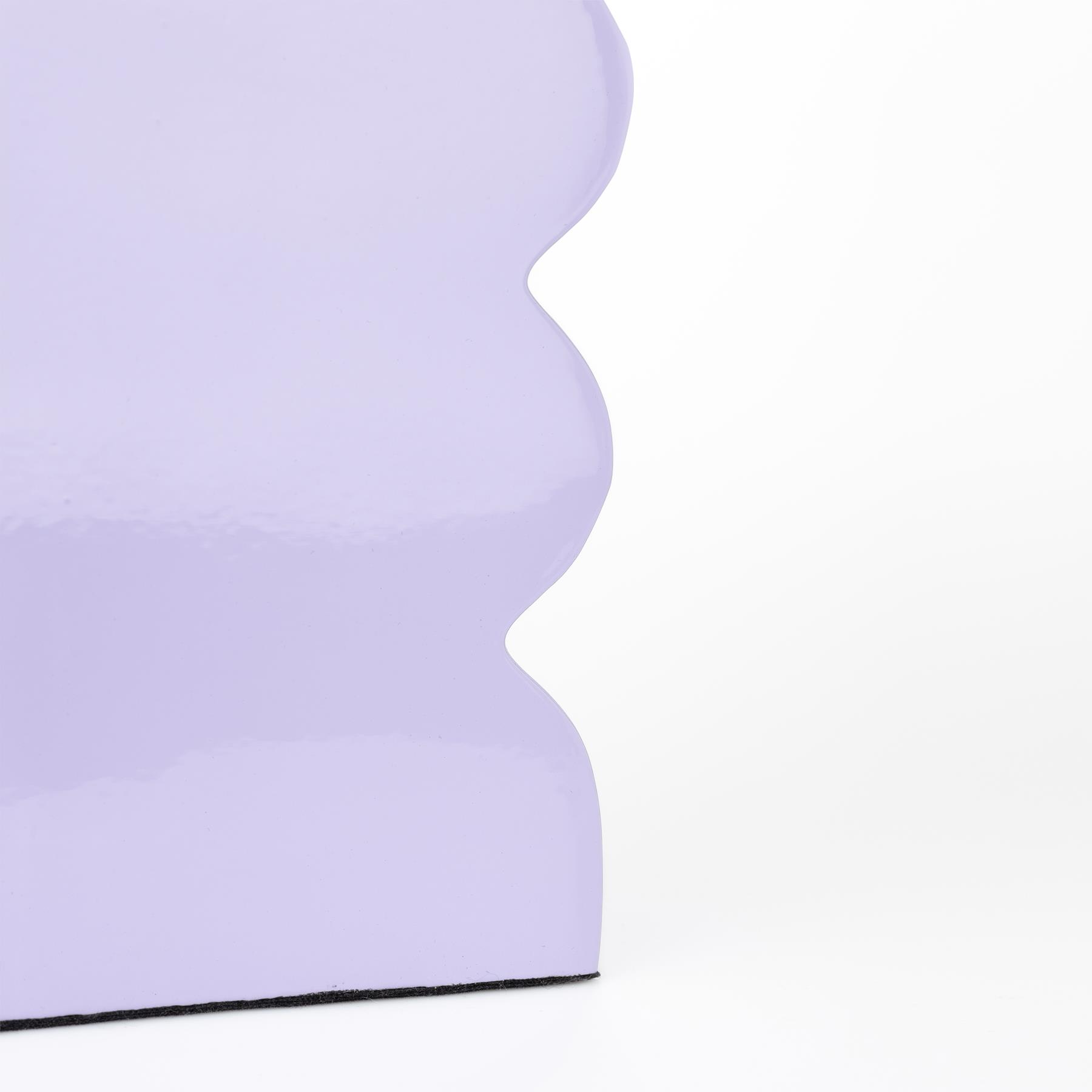 Zuiver Curves Vaas S - Shiny Lilac