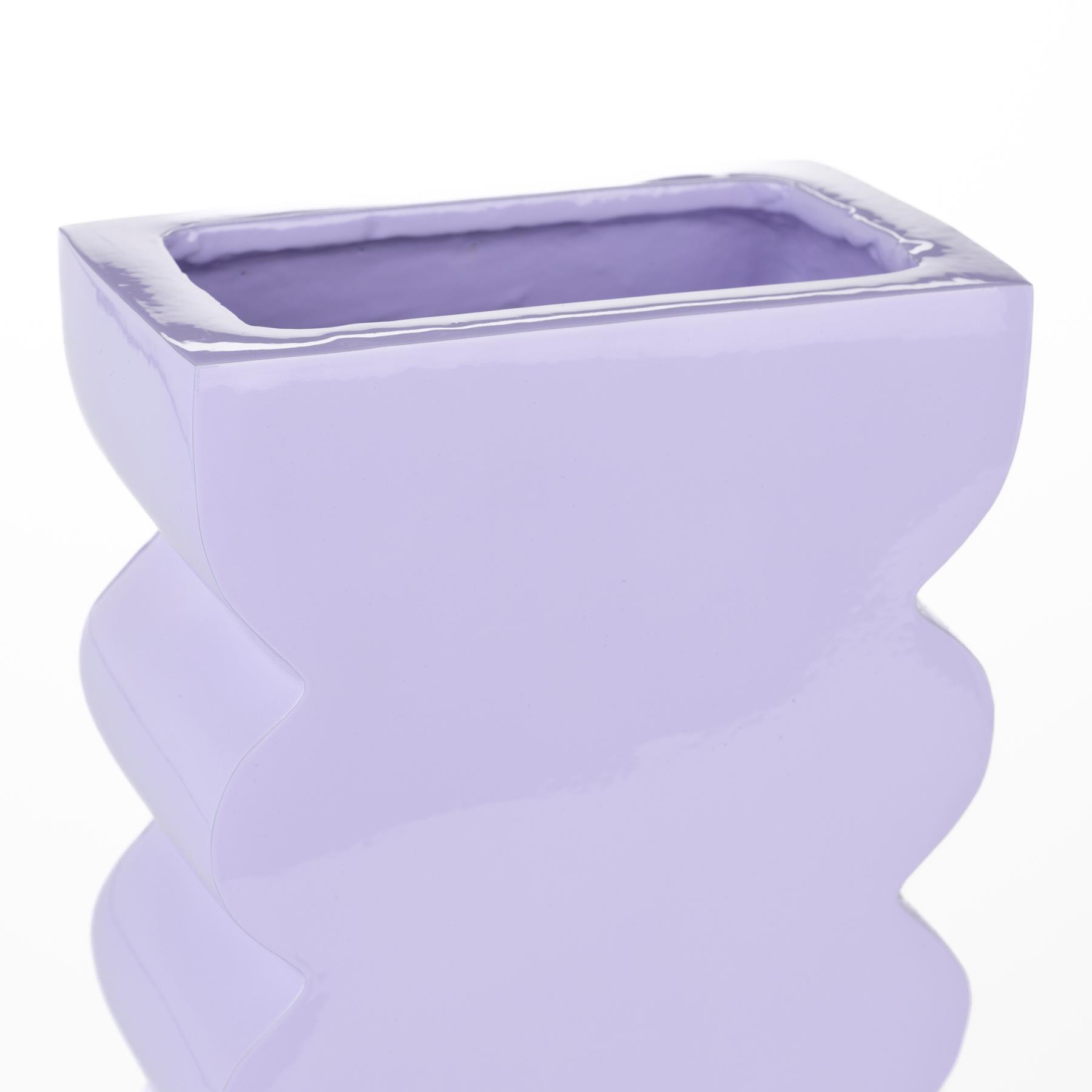 Zuiver Curves Vaas S - Shiny Lilac