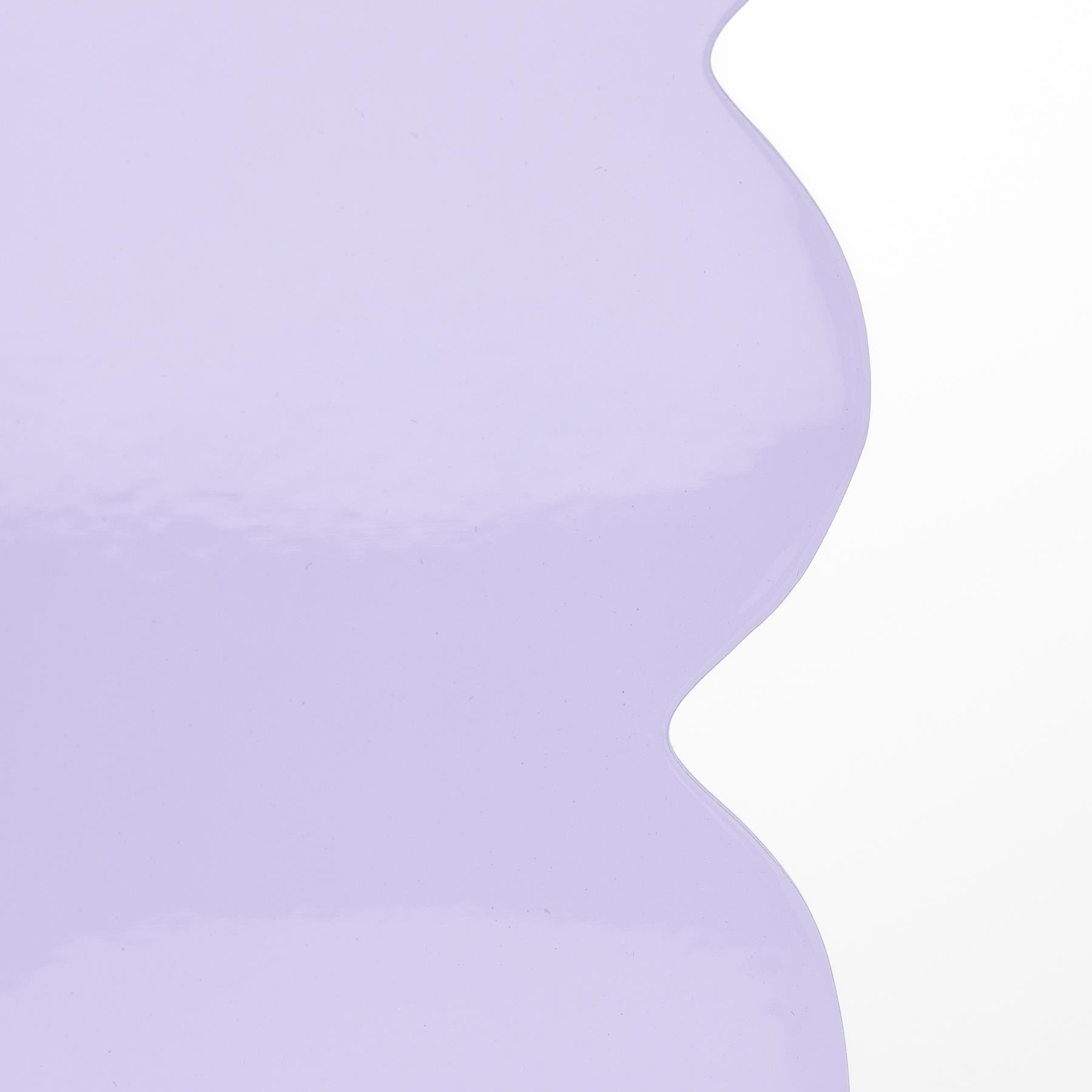 Zuiver Curves Kruk H 45 cm - Shiny Lilac