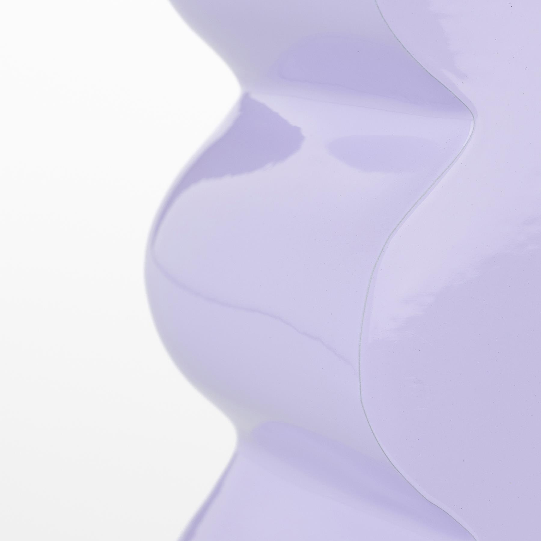 Zuiver Curves Kruk H 45 cm - Shiny Lilac