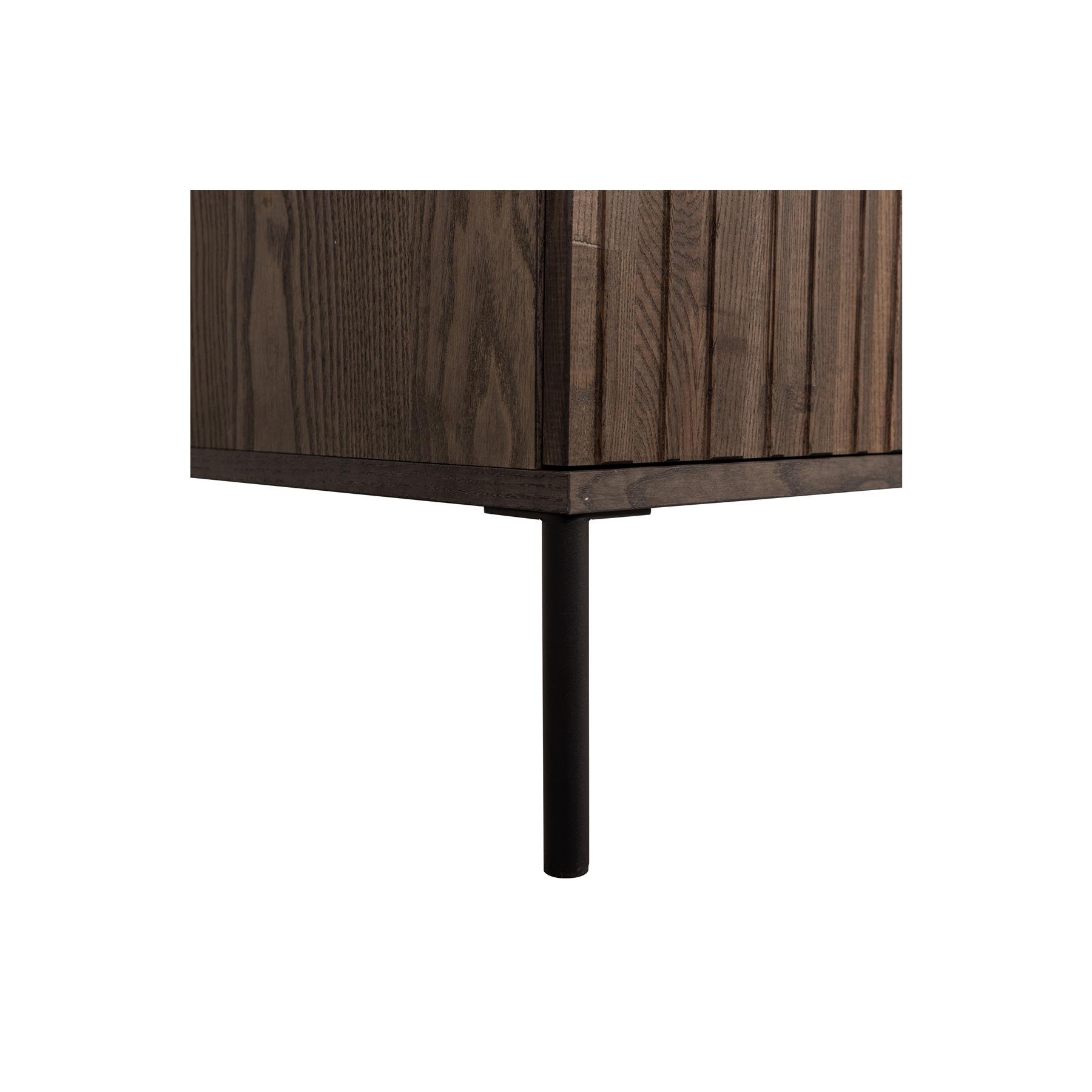 WOOOD Exclusive New Gravure Tv-meubel B 100 cm - Essen - Espresso