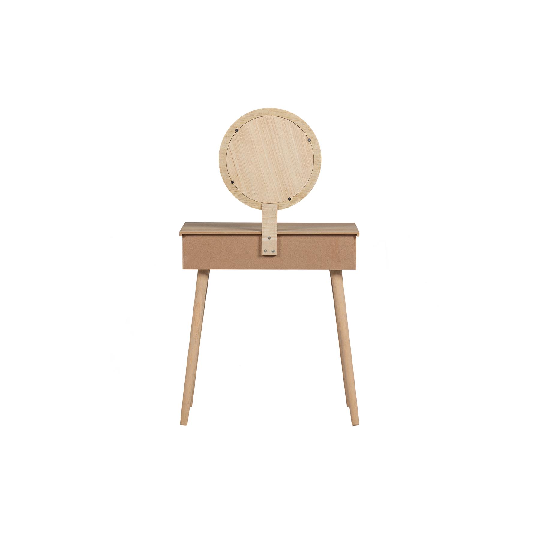WOOOD Soof Hal|Kaptafel - MDF|Grenen - Naturel - 125x70x40