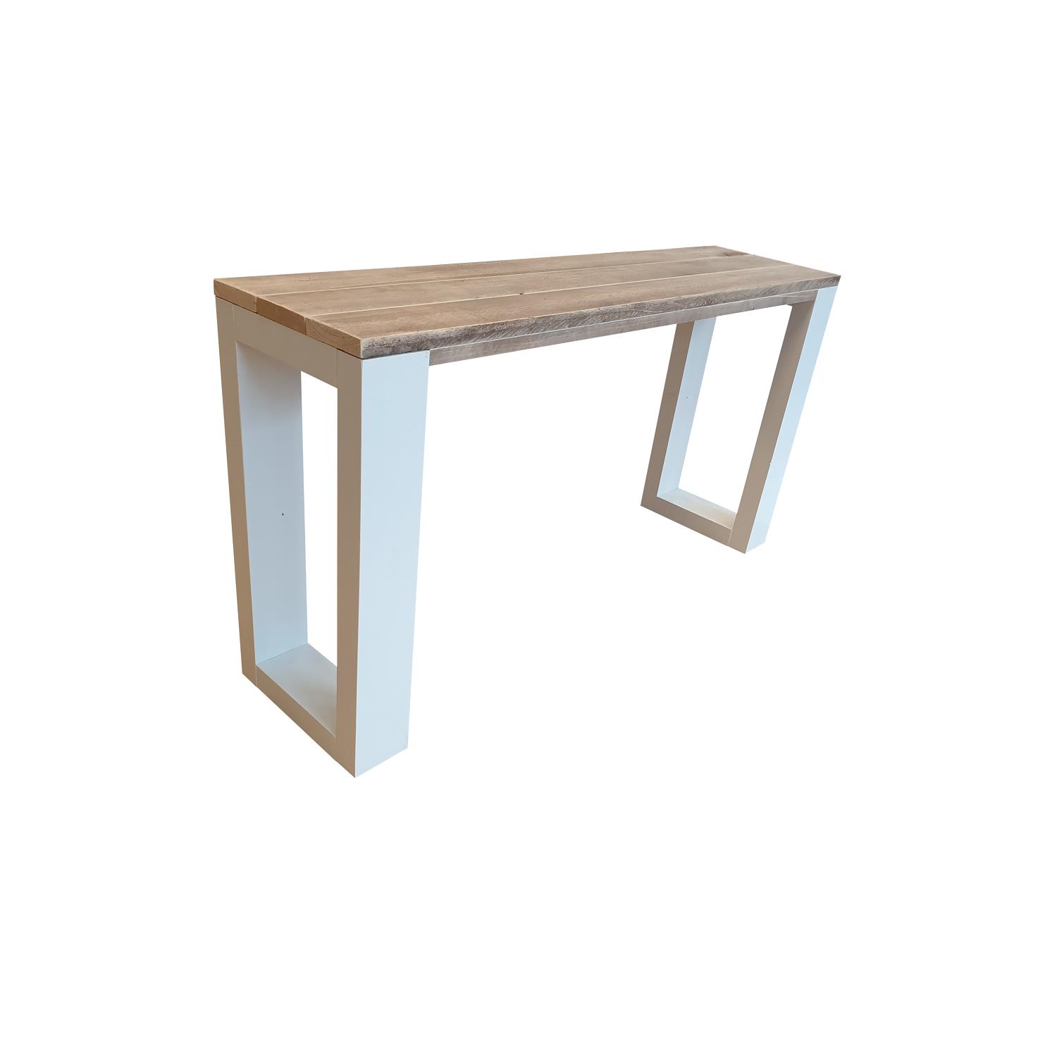 Wood4you Side table enkel steigerhout 120cm kopen? shop bij vtwonen by fonQ!